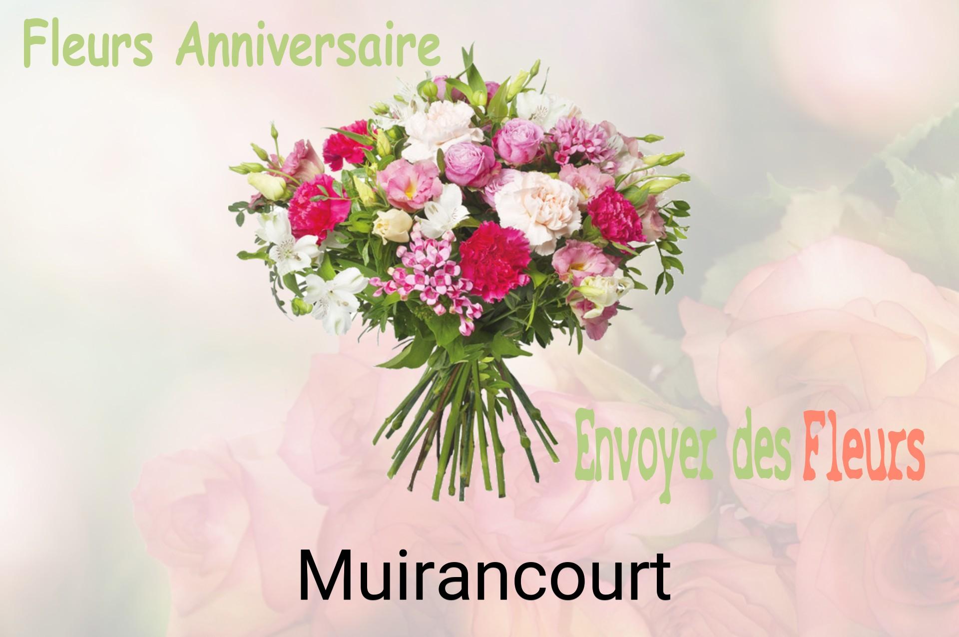 Bouquet de fleurs d’anniversaire livré à Muirancourt